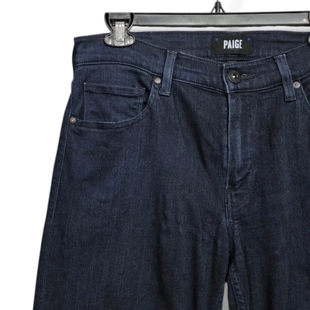 Paige Federal Jeans‎ Mens 31 x 30 Slim Straight Inkwell STRETCHED KNEE